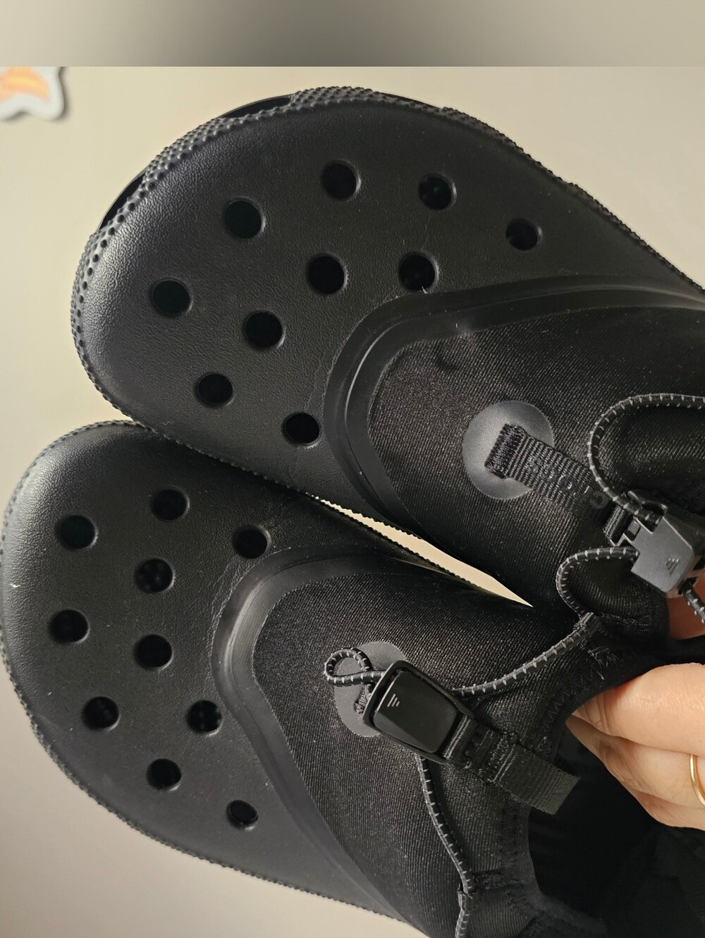 Satisfy x Crocs Quick Trail Shoes Clogs Black Women’s 8 Men’s 6
